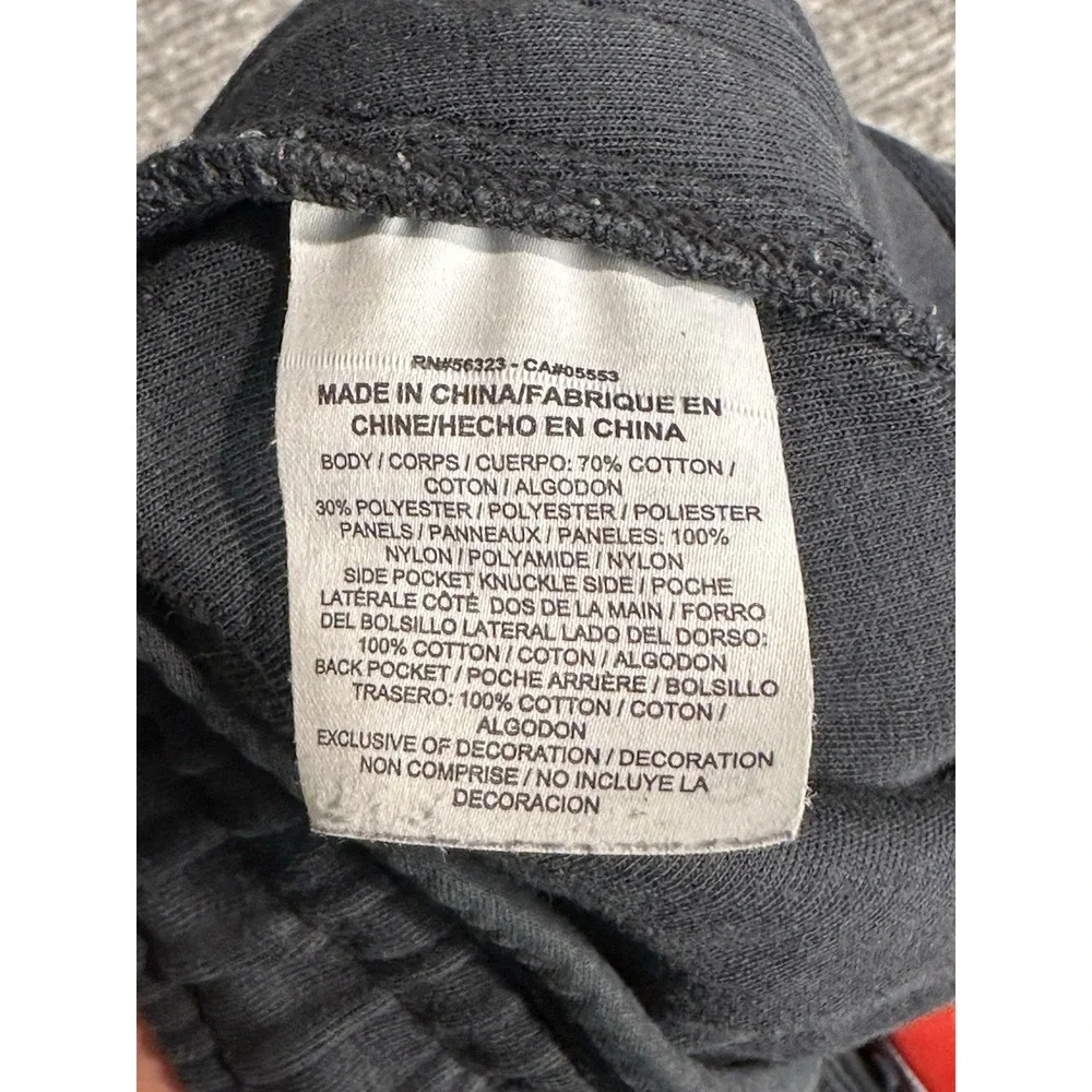 Nike Tech Fleece Joggers Mens Medium Black Slim Fit Moto Sweatpants
